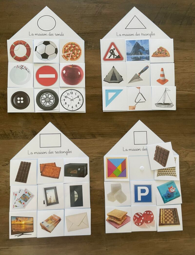 La maison des formes �?? Apprendre Simplement